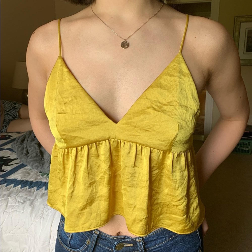 Aritzia Little Moon Lover Camisole Crop Top